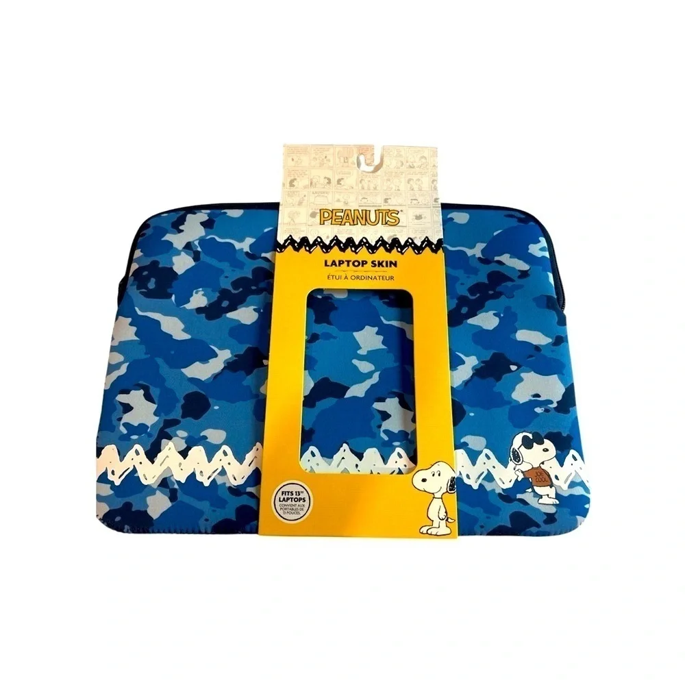 Blue Snoopy Laptop Sleeve